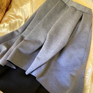 Thick Gray winter Skirt